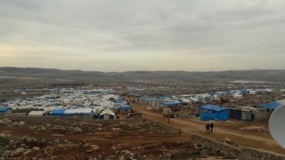 مخيمات دير حسان شمالي إدلب (فيس بوك)