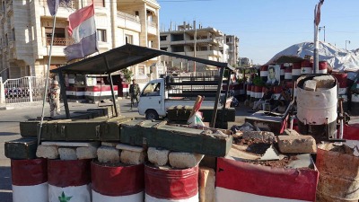 حاجز لقوات النظام في درعا (أرشيفية/AP)