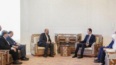 بشار الأسد يجتمع مع رستم قاسمي في دمشق ـ "سانا"