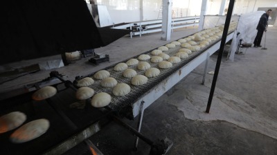 فرن خبز في شمالي سوريا