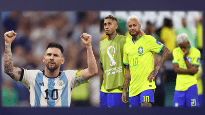 تأهل الأرجنتين إلى نصف نهائي كأس العالم على حساب هولندا وخروج البرازيل على يد كرواتيا 