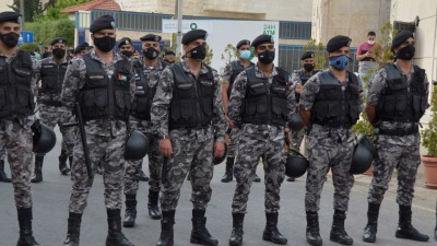 عناصر أمن أردنيين - رويترز