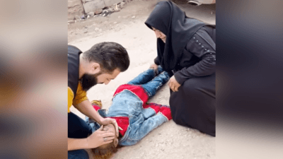 إنقاذ طفلة في إدلب بعد توقف قلبها