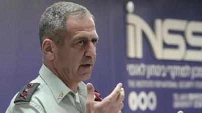رئيس هيئة الأركان الإسرائيلية أفيف كوخافي، مؤتمر لمعهد أبحاث الأمن القومي الإسرائيلي، 27 كانون الأول/ديسمبر 2022 (معاريف)