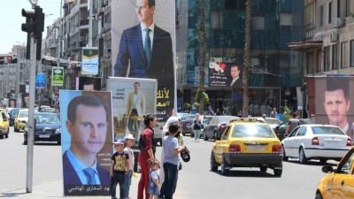 أحد شوارع دمشق (رويترز)