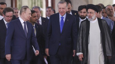 بوتين رئيسي أردوغان