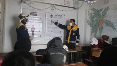 ارتفاع حالات الوفاة بمرض الكوليرا في شمال غربي سوريا - (الدفاع المدني السوري)