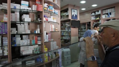 صيدلية في دمشق (AFP)