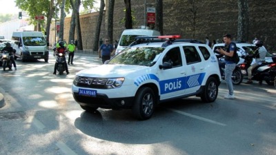 دورية للشرطة التركية في إسطنبول ـ تويتر