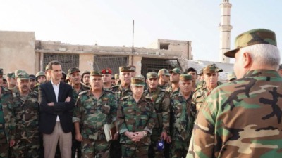 ضباط في قوات النظام السوري (إنترنت)