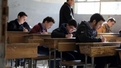 امتحانات الثانوية العامة في مناطق سيطرة النظام السوري