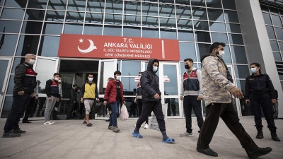 مركز إعادة ترحيل في العاصمة التركية أنقرة (وزارة الداخلية التركية)