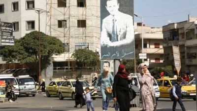 وسط مدينة حمص (رويترز)