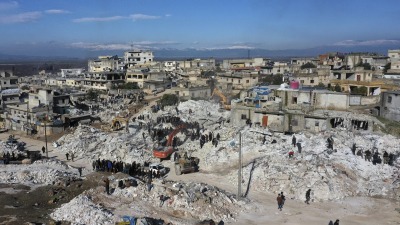 دمار في شمال غربي سوريا من جراء الزلزال - AP