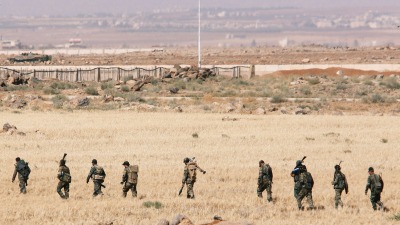 عناصر من قوات النظام في ريف درعا جنوبي سوريا ـ رويترز