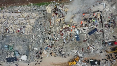 فريق ملهم التطوعي يطلق حملة "قادرون" لإعادة إعمار ما دمره الزلزال في سوريا