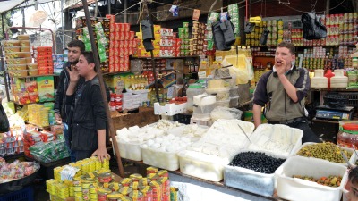 سوق الهال القديم في العاصمة دمشق - (سانا)