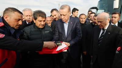 الرئيس التركي رجب طيب أردوغان يعد بتسريع مشروع التحوّل الحضري
