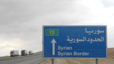 إغلاق الأوتوستراد الدولي دمشق عمّان قرب معبر نصيب الحدودي مع الأردن