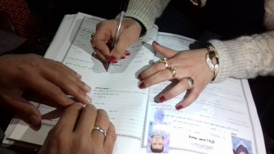 ازدياد الزواج بين السوريين والمصريين