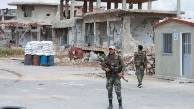 مقتل عناصر للنظام السوري في درعا - أ ف ب