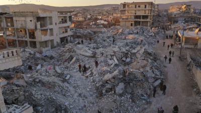 الزلزال فرصة لإنهاء الأزمة السورية