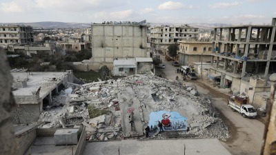 دمار في شمال سوريا عقب الزالزال ـ رويترز