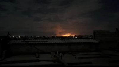 استهداف إسرائيلي لمطار حلب الدولي (متداول)
