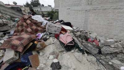 الدمار الذي خلفه الزلزال في شمال غربي سوريا