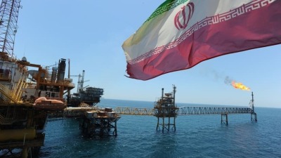 منصة بحرية إيرانية لاستخراج النفط- المصدر: الإنترنت