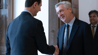 فيليبو غراندي يلتقي بشار الأسد