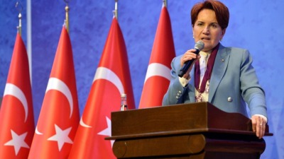 زعيمة حزب الجيد المعارض ميرال أكشنار (وسائل إعلام تركية)