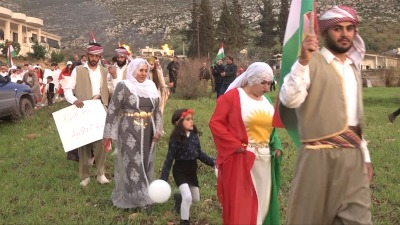 رصد أجواء الاحتفال بعيد النوروز داخل سوريا وخارجها