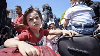 طفل سوري لاجئ في تركيا - المصدر: الإنترنت
