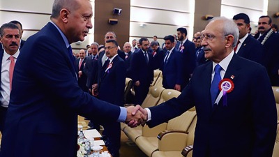 كلتيشدار أوغلو والرئيس رجب طب أردوغان - وسائل إعلام تركية