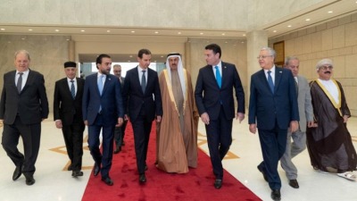 في تدافع الأنظمة العربية لاحتضان الأسد