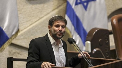 وزير المالية الإسرائيلي اليميني المتطرف بتسلئيل سموتريتش 