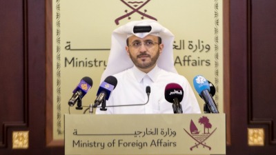 المتحدث باسم وزارة الخارجية القطرية ماجد الأنصاري