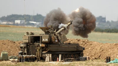 المدفعية الإسرائيلية - AFP
