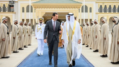 بشار الأسد في الإمارات
