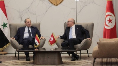 وزير خارجية تونس يستقبل فيصل المقداد في العاصمة تونس - 17 نسيان 2023