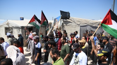 مخيم الكرمل للاجئين الفلسطينيين شمالي سوريا
