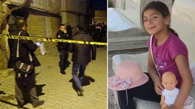 الطفلة السورية غنى مرجميك ومنزل الجاني في كلّس (وسائل إعلام تركية)