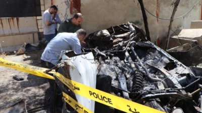 تفجير قسم شرطة برزة
