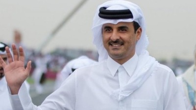 مغردون يشيدون بمغادرة أمير قطر القمة العربية قبيل إلقاء بشار الأسد كلمته