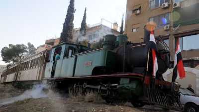 صورة تعبيرة لقطار النزهة على محور الربوة – الهامة في ريف دمشق – "سانا"