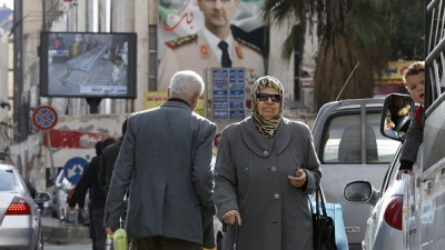 أحد شوارع العاصمة دمشق (AFP)