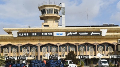 غارات إسرائيلية على مطار حلب الدولي