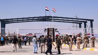 معبر البوكمال - القائم على الحدود السورية العراقية - أ ف ب