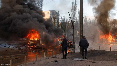 أوكرانيا تعلن صد هجوم روسي "ضخم" على كييف